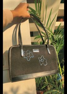 Stylish Black Tote Bag