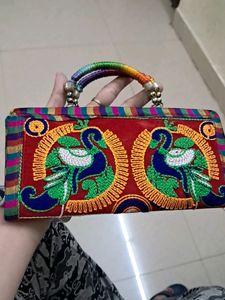 Beautiful Embroidered Clutch.