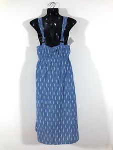 Blue Printed Maternity Kurta(Women’s)