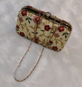 Beautiful Embroidered Clutch Bag