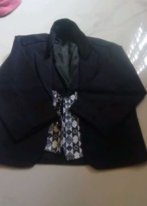 Used only once Boy's White Shirt &amp; Tie Set