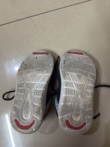 Men's Navy &amp; Orange Sports Shoes