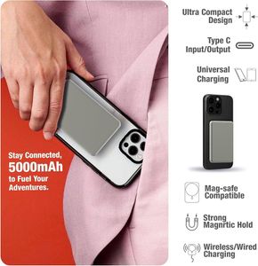 MagSafe Compatible Wireless Power Bank