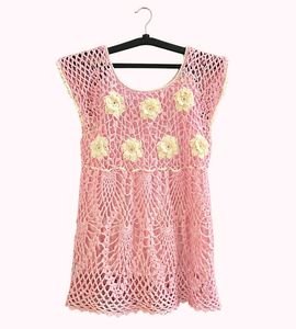 Crochet Beach Cover-Up Dress