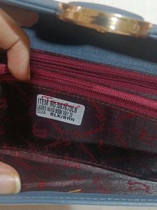 Signature Blue Clutch