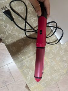 2 In 1 Hair Straightner And Curler