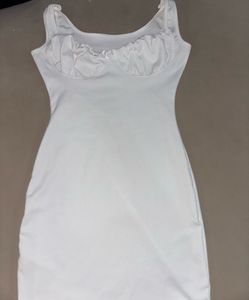 y2k White Slip Dress