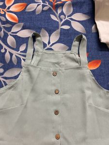 Sage Green Ruffle Hem Tank