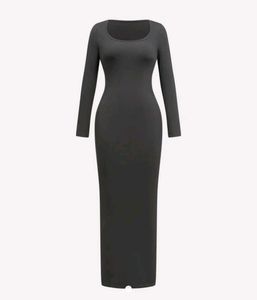 Bodycon  Long Sleeve Midi Dress