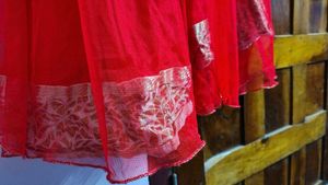 Red Gown For Girls