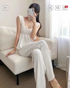 Cream Textured Co-ord Set
