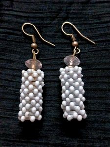 2 Pair of Beaded Earrings