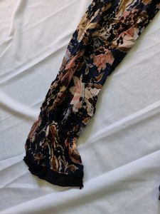 Floral Sheer Long Sleeve Top