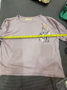 Lavender Top Size S