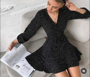 Chic Polka Dot Mini Dress