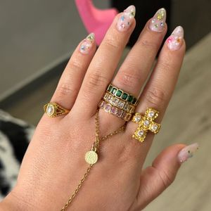 18K Gold Plated Anti Tarnish Rings