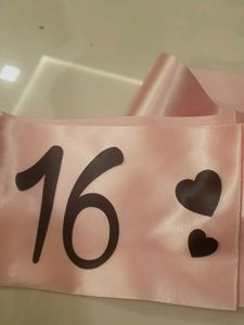 Buy1Get1 16 Birthday Sash