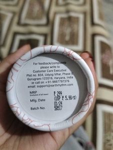 Earth Rhythm Hibiscus Rose Cleansing Buff