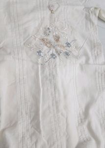 White Dress + Kurti COMBO