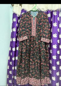 Beautiful Floral Kurta Set with Dupatta