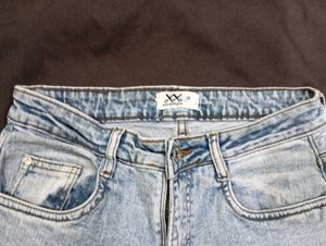 Light Wash Wide Leg Jeans