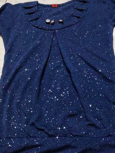 Sparkle Top &amp; Patterned Pants Set