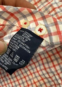 Tommy Hilfiger Men's Short Sleeve Plaid Shirt