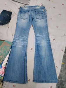 Cute Anchor Detail Jeans