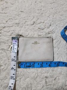 Coach Coin Pouch with Keychain