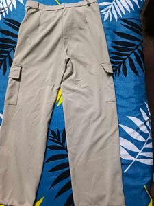 Stylish Beige Cargo Pants