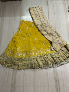 Ethnic blouse skirt set