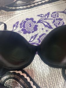 Black Padded Bra