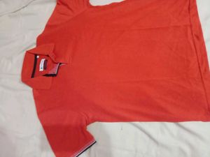 Men's Orange Polo T-Shirt