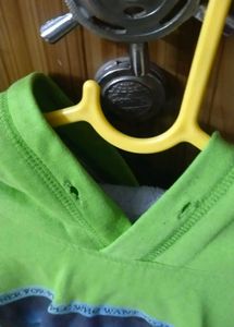 Green Graphic Hoodie