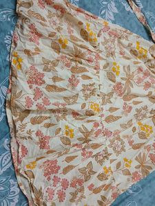 Floral Print Tiered Dress