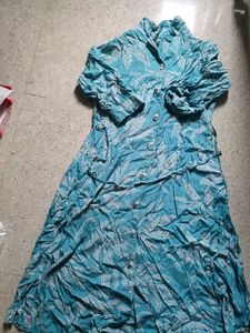 Bohemian Printed Teal Kurta