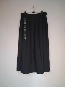 Black Midi Skirt