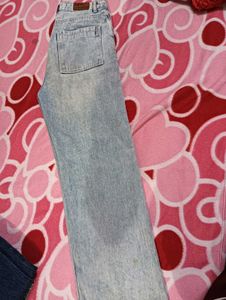 Light Wash Wide Leg Jeans