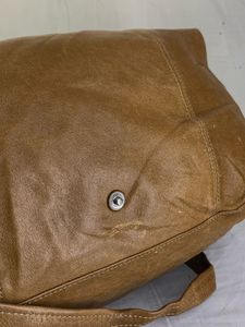 Authentic Longchamp Le Pliage Cuir Leather Satchel