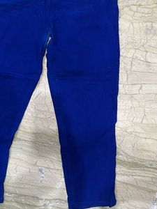 Royal Blue Comfortable Palazzos