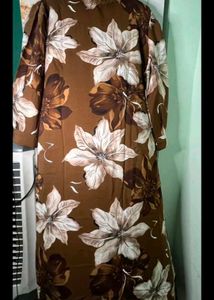 Floral Print Maxi Dress