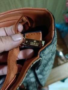 Gucci Stylish GG Pattern Backpack