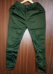Men's Olive Green Chinos