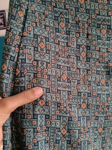 Handmade Bohemian Print Maxi Skirt