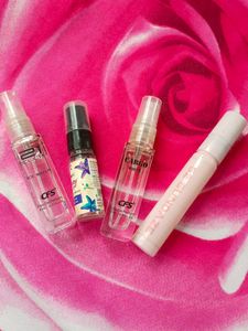 Mini Perfume Collection - 4 Scents empty bottle