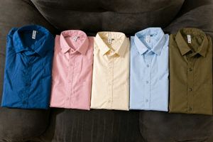 Men's Classic Light Yellow Shirt