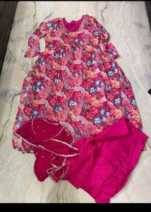 Beautiful Floral Print Maxi Dress