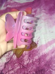 Cute Butterfly Hair Claw Clips (Set of 3)