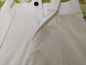 Elegant White Palazzos