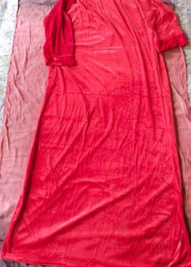 women velvet nighty